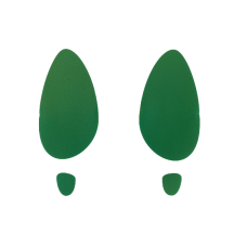 Voetafdruk vrouw (PermaRoute Groen)